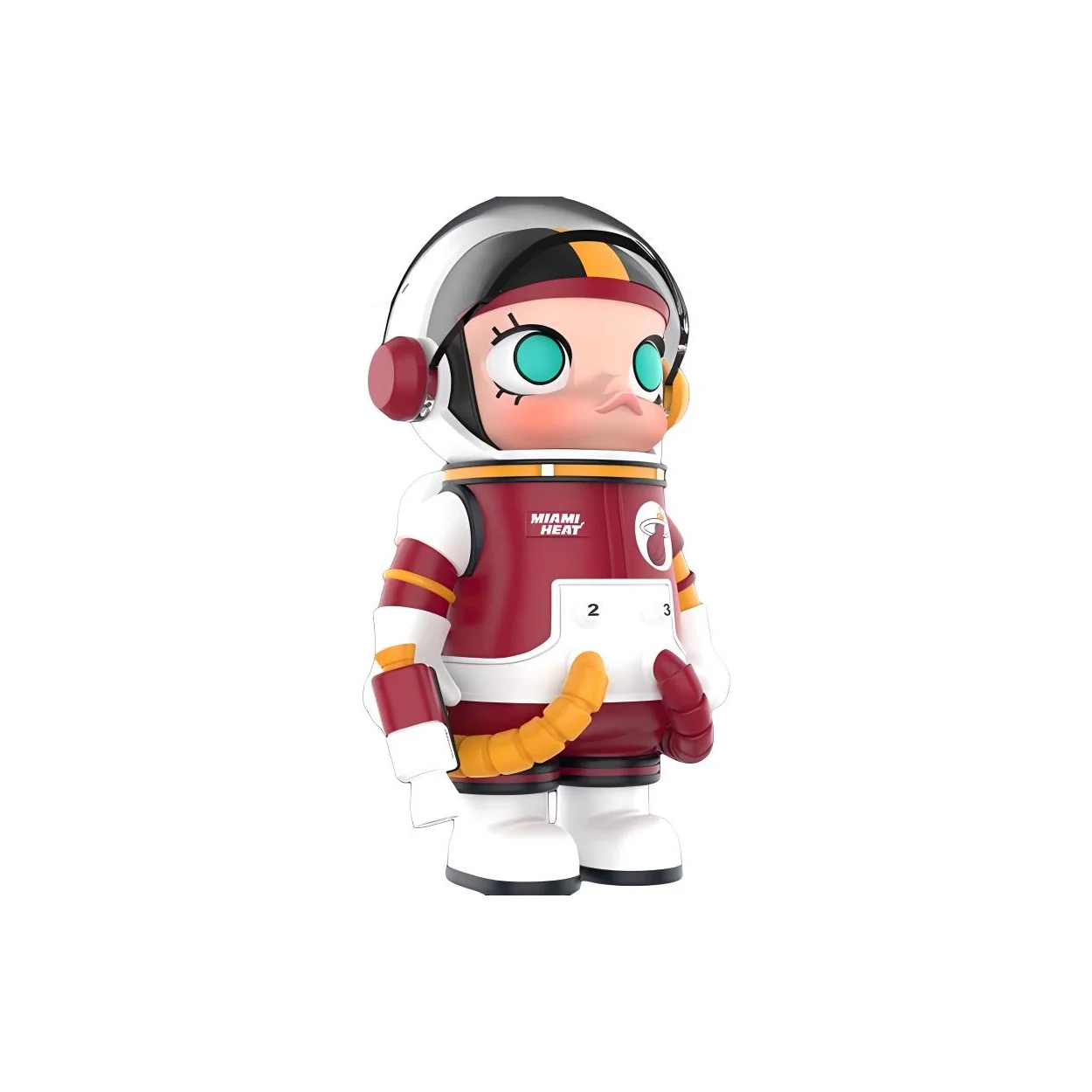 POP MART Mega 2022 2023 NBA SPACE Molly Miami Heat Blister Packs 100% PM-2305-0002