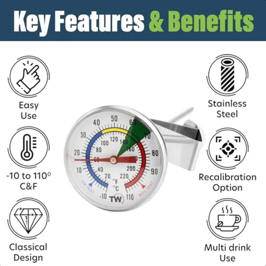 ميزان حرارة الحليب لتبخير الحليب الأخضر #2