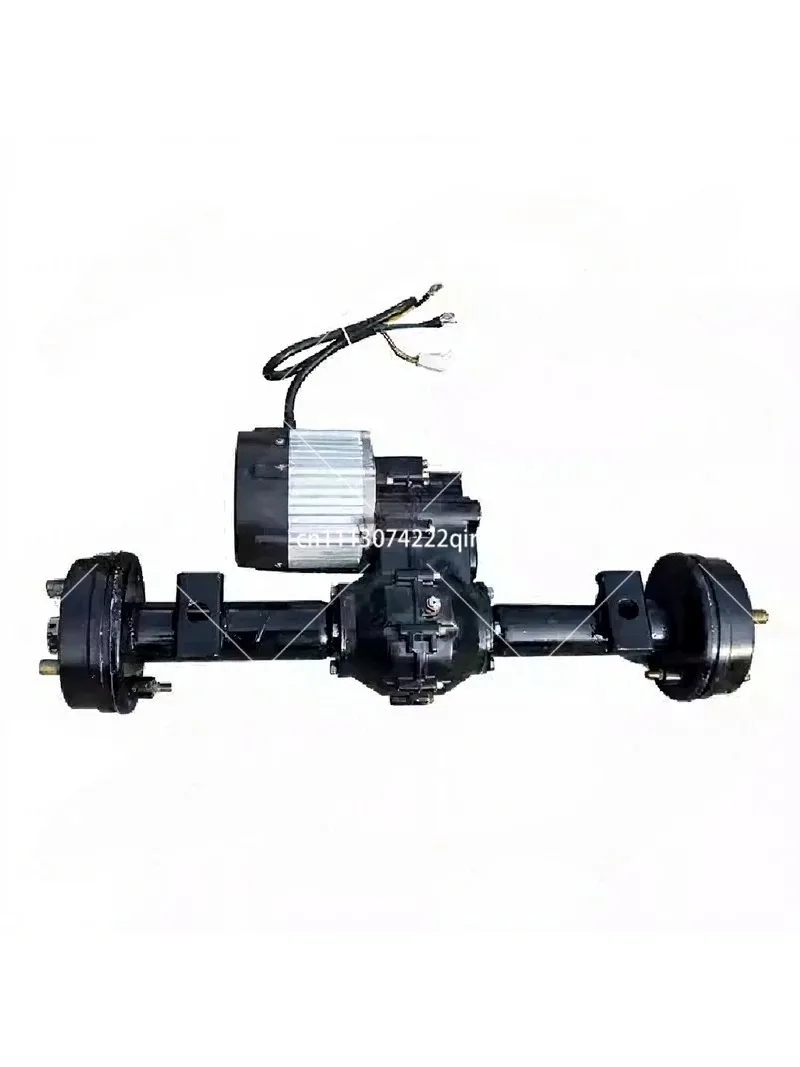 Electric trolley rear axle motor for construction site flatbed car assembly low speed chassis accessories