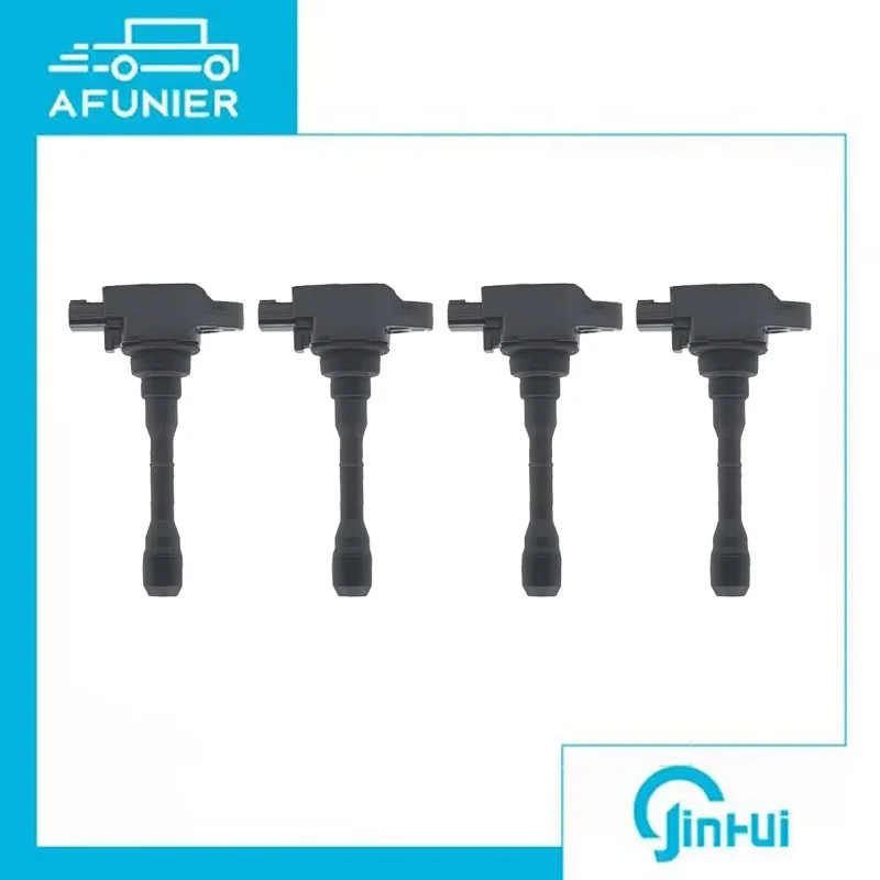 

Комплект из 4 катушек зажигания для Nissan Altima, Murano, Juke, Tiida 11-15, Infiniti Q50, Q60 2.0L L4, 3.0, 3.0T V6, OEM: 00-22448-1KC3B, 224481KC3B