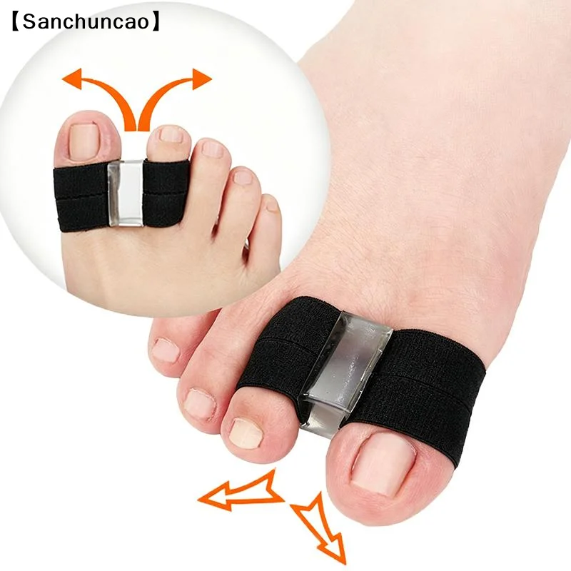 Toe Splint With Soft Elastic Straps And Stable Support Perfect For Toe Fracture Recovery Pain Relief Daily Walking Use〔San〕
