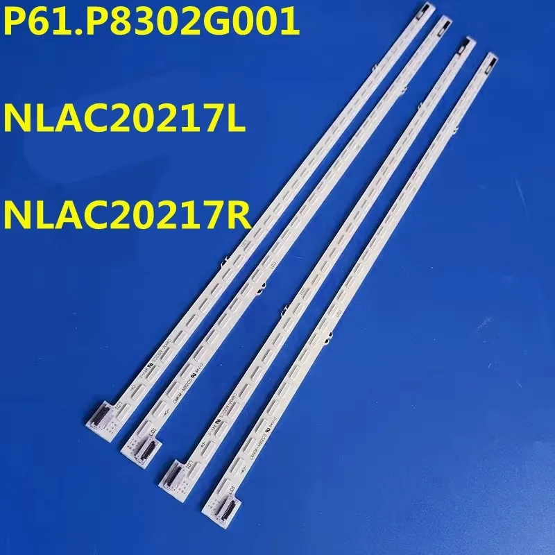 

4PCS LED Backlight Strip 36lamps For NLAC20217L NLAC20217R P61.P8302G001 YLV5522-02N KDL-55W700A KDL-55W900A KDL-55W905A