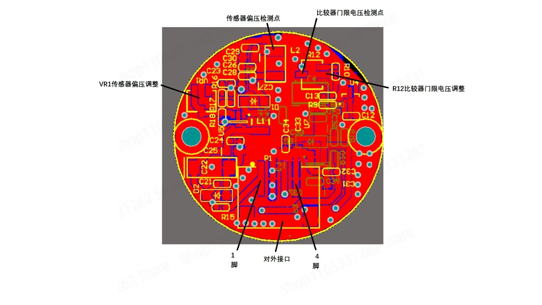 Photon Counting Board Imported Sensor 60035 SiPM Evaluation Board Pulse Output Single Power Supply