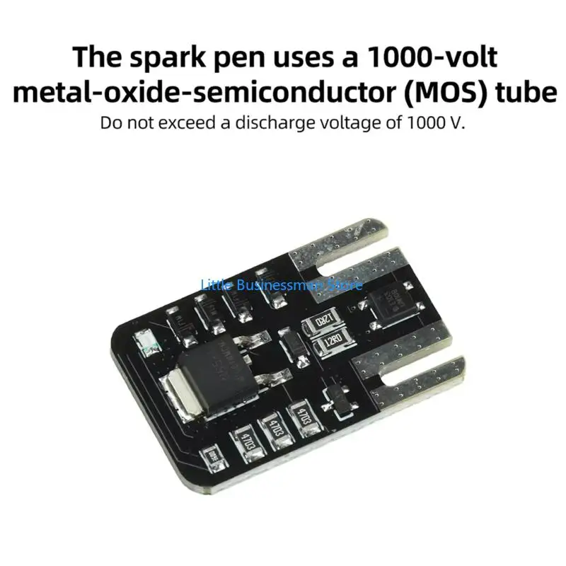 Kondensatorentladungsstift DIY 1000V MOS Tube Platine mit LED-Anzeige M76A – Detail 9