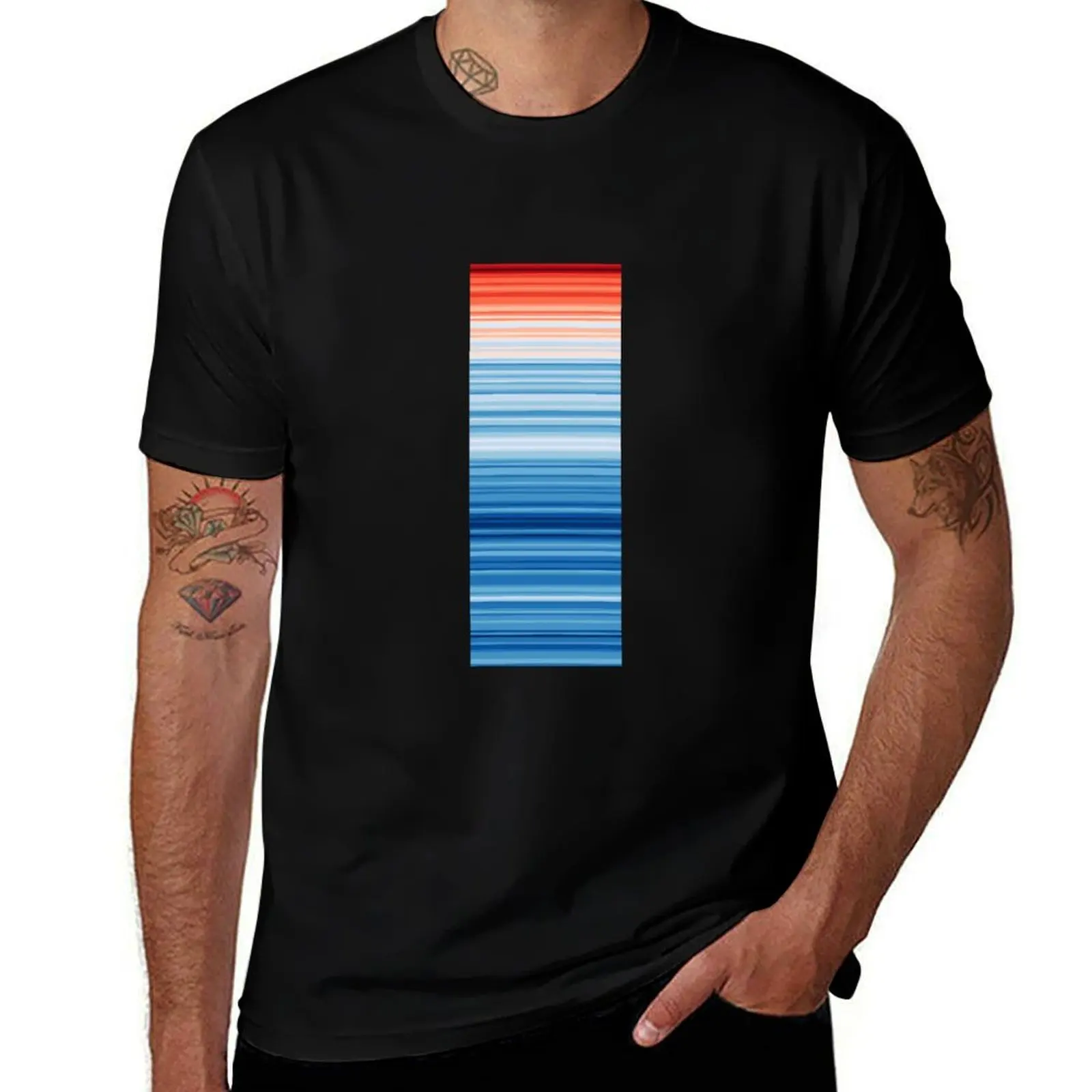 

Global warming stripes T-Shirt t shirt man designer t shirt personalised t shirts designer T-Shirt