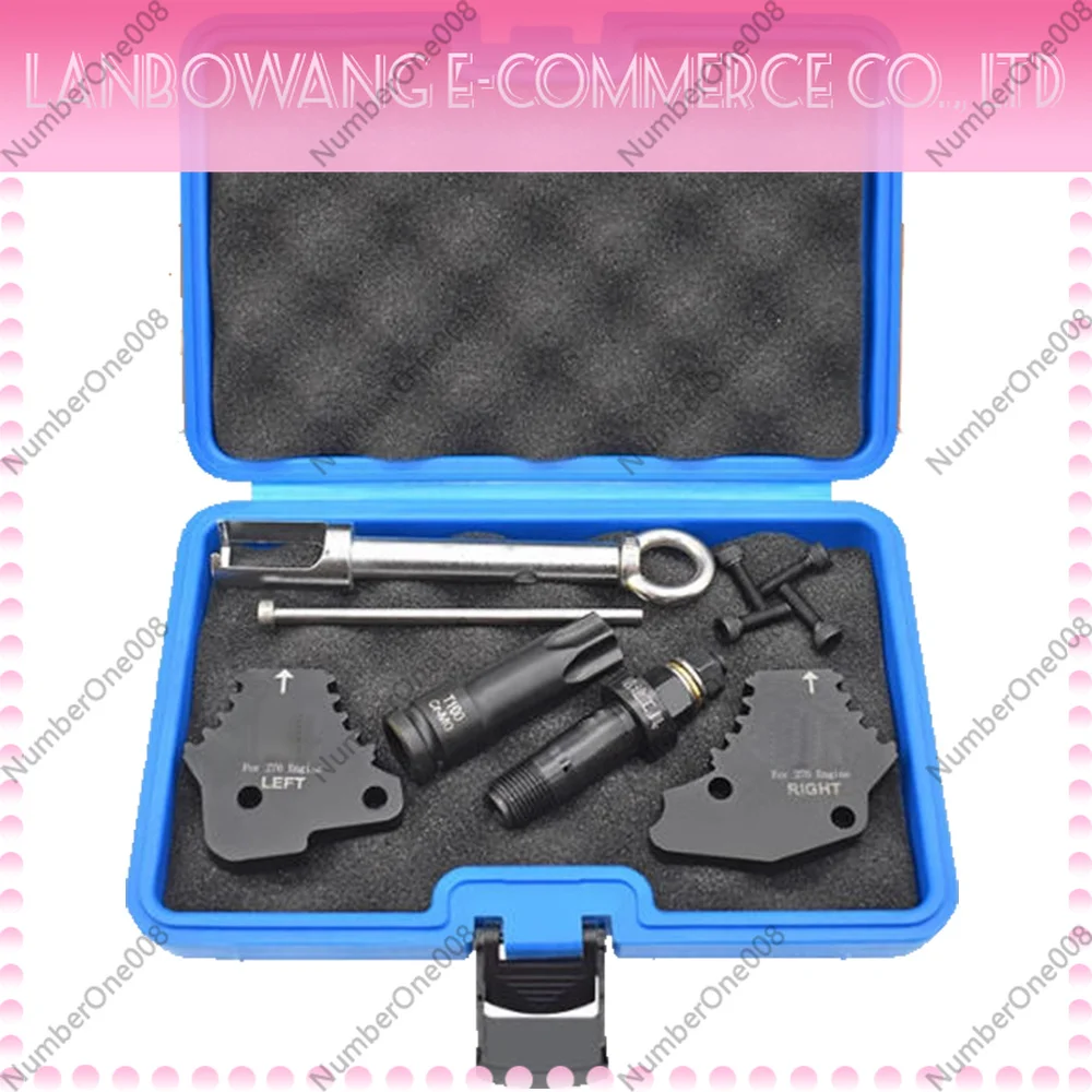 Timing Gear Retainer Tool for Mercedes Benz M276, Camshaft Sprocket Screw Removal Kit, T100 Fuel Injector Remover for Maybach