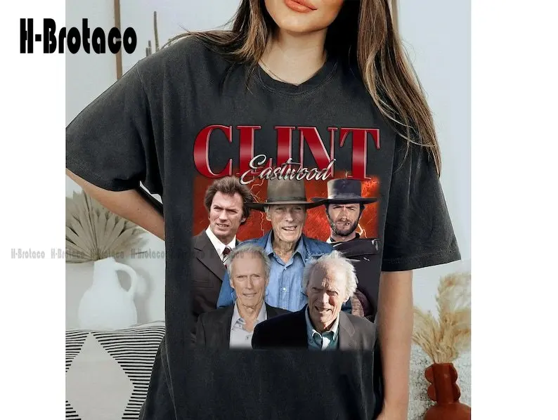 Clint Eastwood Shirt, Clint Eastwood T-Shirt,  Clint Eastwood Tee, Birthday Gift, Christmas Gift