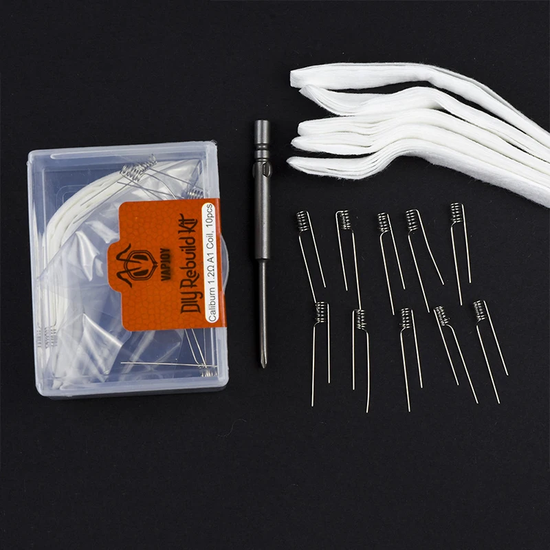 Kit de reconstrucción de herramientas de bricolaje para bobina Vinci, bobinas PnP, VM1, VM5, VM6, TM1, 1,2 ohm, 1,0 ohm