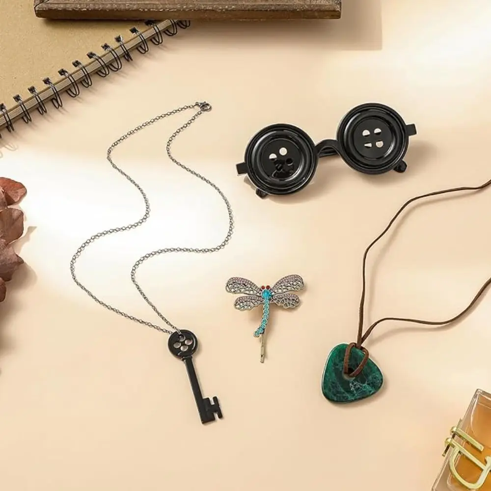 Costume Accessory Button Eye Glasses Gift Lightweight Resin Halloween Glasses Party Favor Eyewear Eyewear Cosplay kids