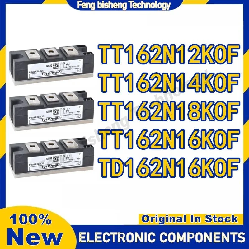 

New original TT162N16KOF TT162N14KOF TT162N18KOF TT162N12KOF TD162N16KOF Integrated Circuits