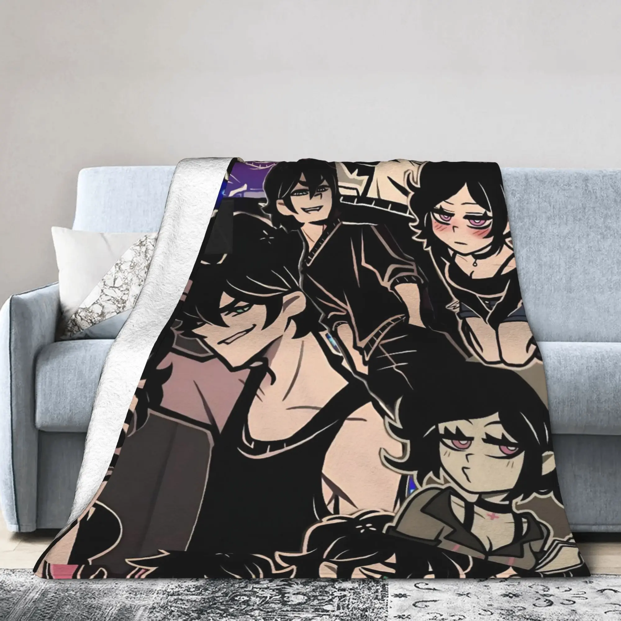 Game The Coffin Of A-Andy And L-Leyley Blanket Flannel Winter  Multi-function Super Soft Throw Blankets for Sofa Couch Rug Piece