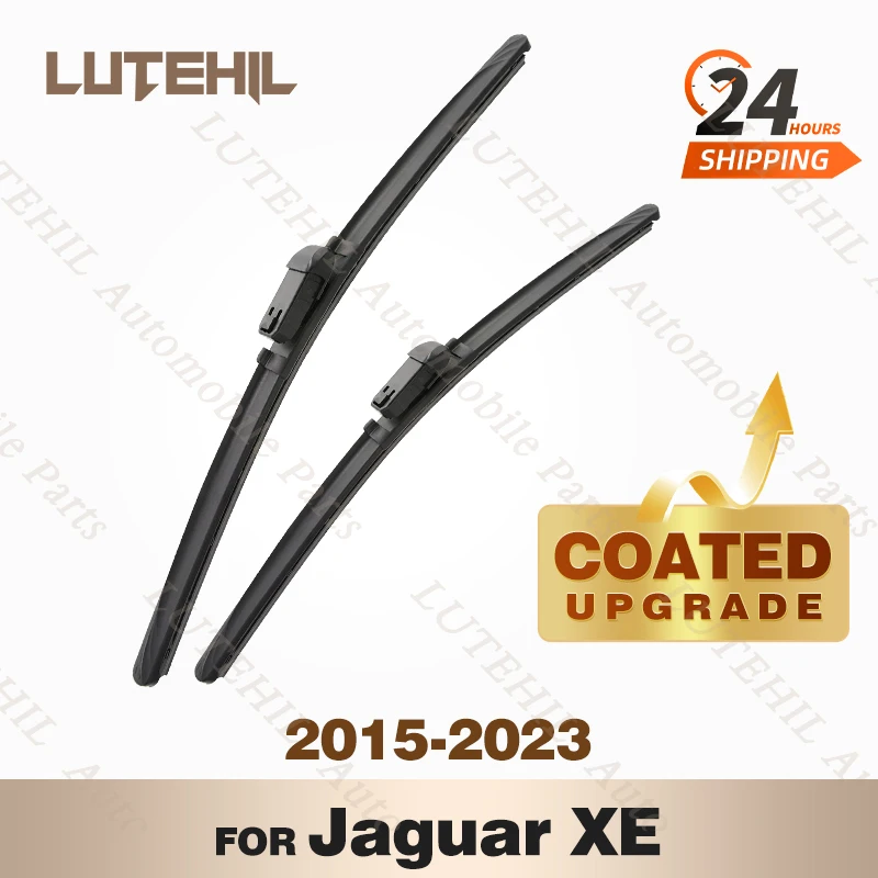 LUTEHIL's Silicone Front Wiper Set For Jaguar XE 2015 - 2023 2016 2017 2018 2019 2020 2021 coated windshield wiper blade 26