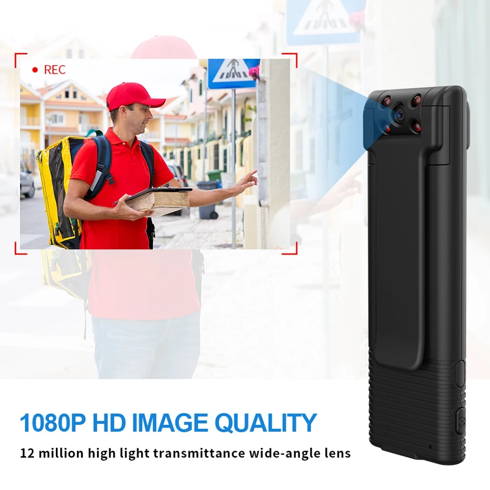 B21 HD1080P Mini Camera Portable Digital Video Recorder Body Camera Night Vision Recorder Miniature Magnet Camcorder