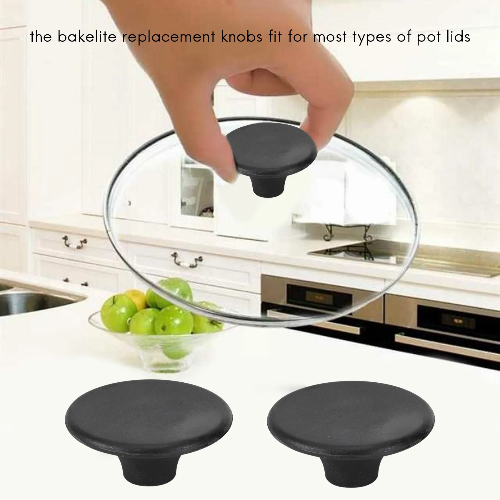 4-zestaw bakelitowe pokrętło piekarnika holenderskiego do holenderskiej Le Creuset, Aldi, Lodge emaliowane holenderskie