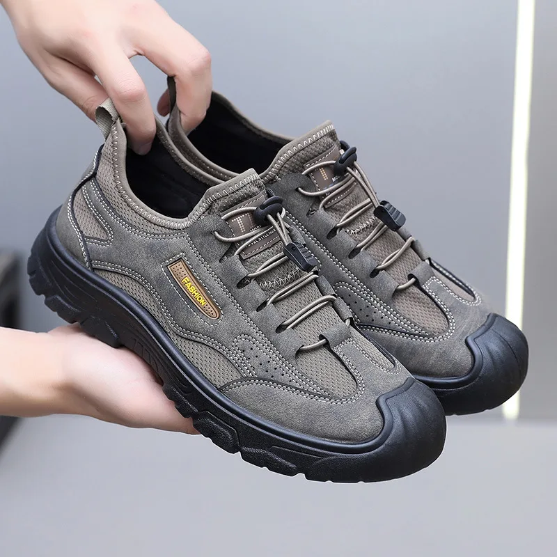

Men'S Outdoor breathable and comfortable walking Shoes Dad Shoes Comfort Men'S Sneakers Soft Sole Casual Sneakers