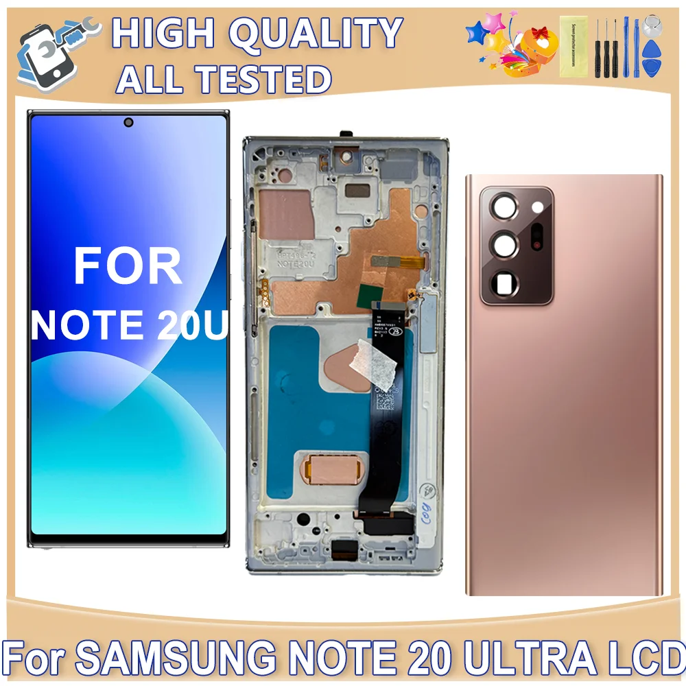 

TFT Tested For Samsung Note 20 Ultra For Samsung Note 20 Ultra N985 Disaplay LCD Screen Touch Digitizer Assembly Department