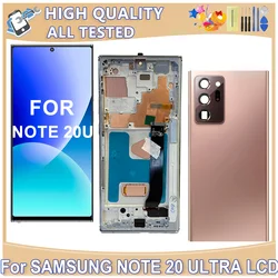 TFT Tested For Samsung Note 20 Ultra For Samsung Note 20 Ultra N985 Disaplay LCD Screen Touch Digitizer Assembly Department