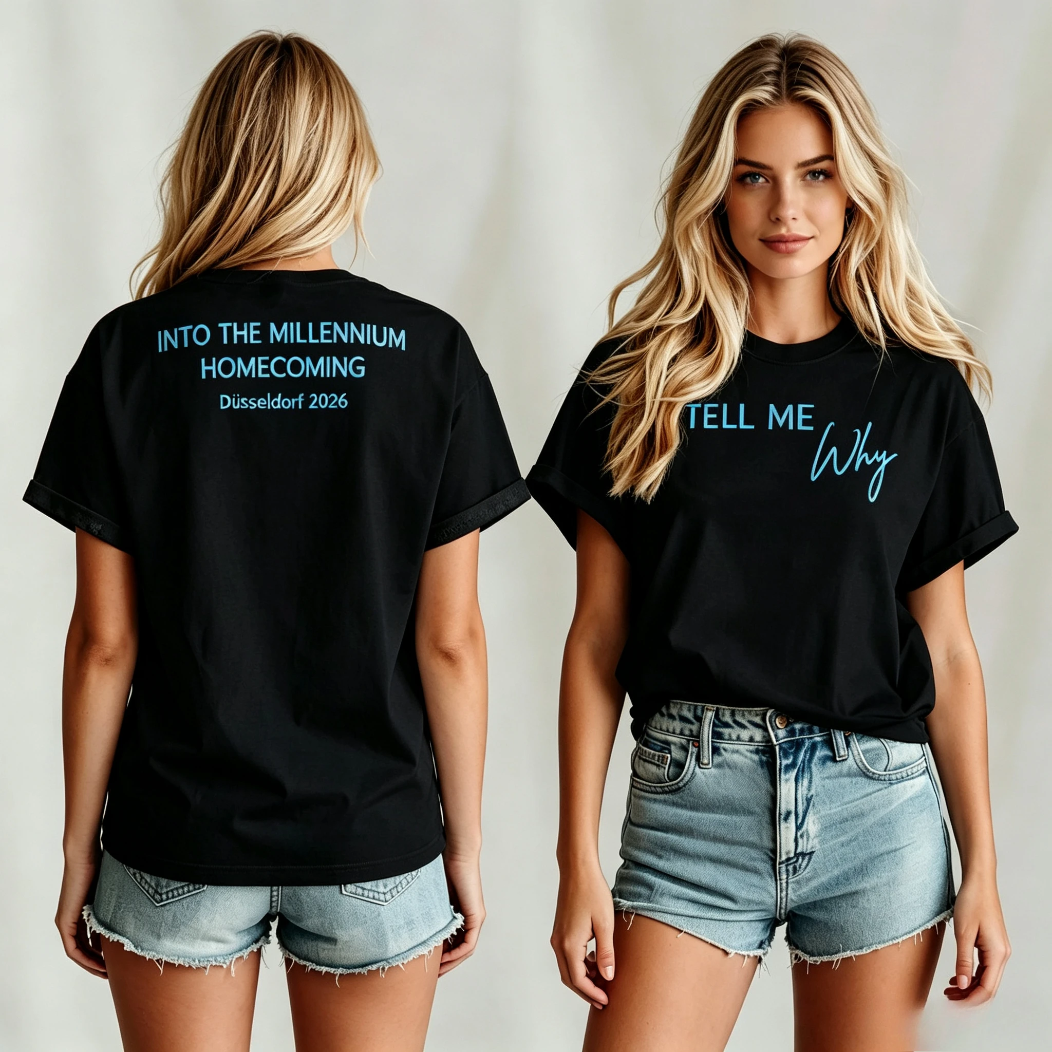 Backstreet Boys 2026 Düsseldorf Concert Tee Tell Me Why Graphic Print Unisex T‑Shirt