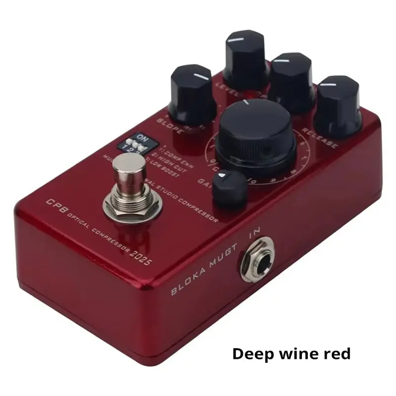 【مخزون】 دواسة ضاغط بصري CPB متعددة الوظائف للاستوديو إصدار 2025 جيتار وباس كهربائي