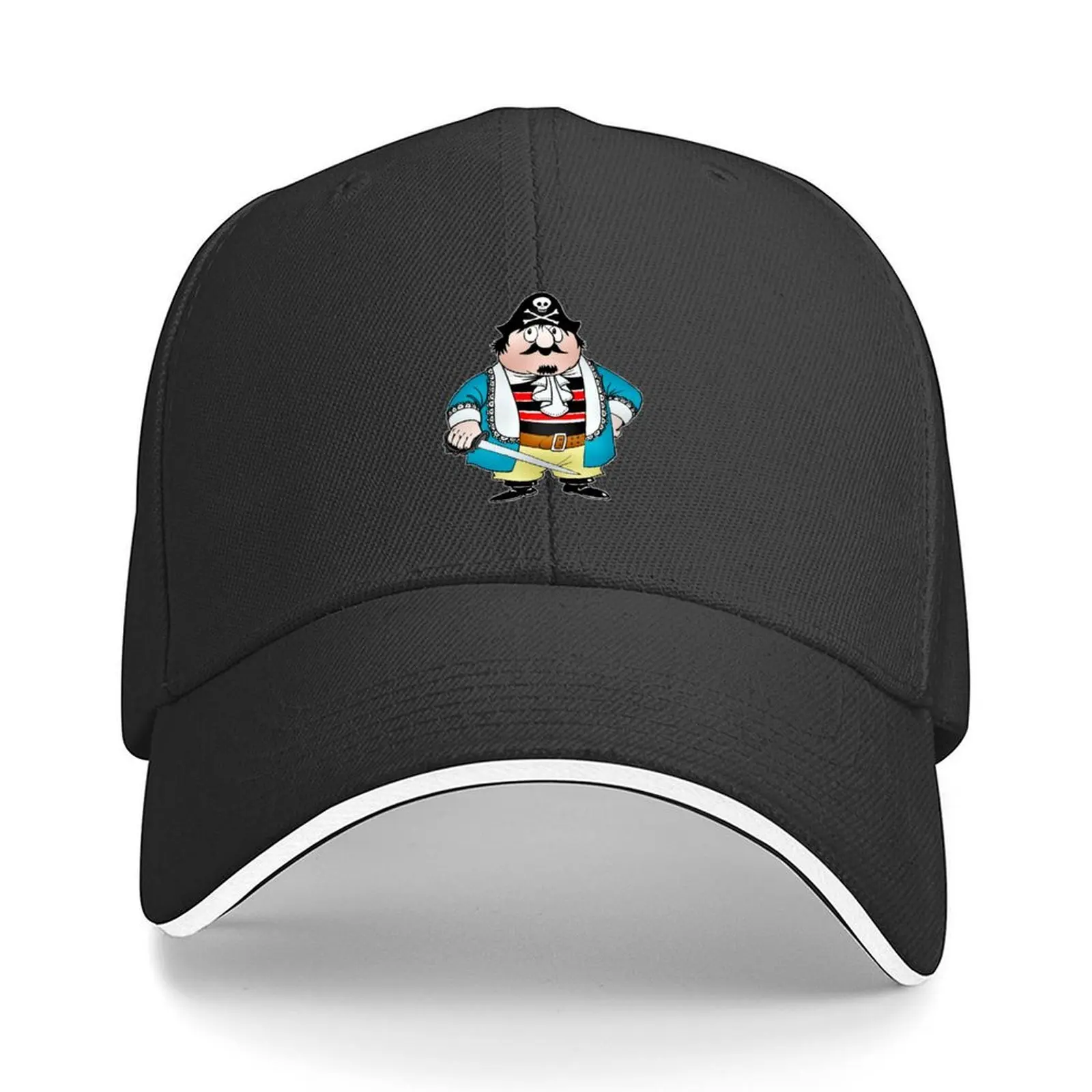 

Captain-Pugwash Baseball Cap Uv Protection Solar Hat Golf Hat Man summer hat men's big size Golf Women Men's