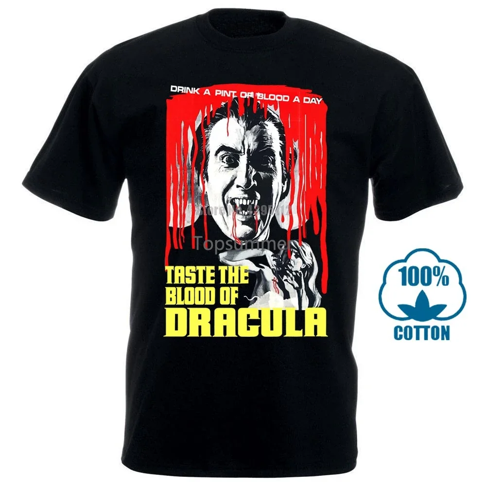 

Taste The Blood Of Dracula V3 Movie T Shirt Black Navy Purple All Sizes S 4Xl