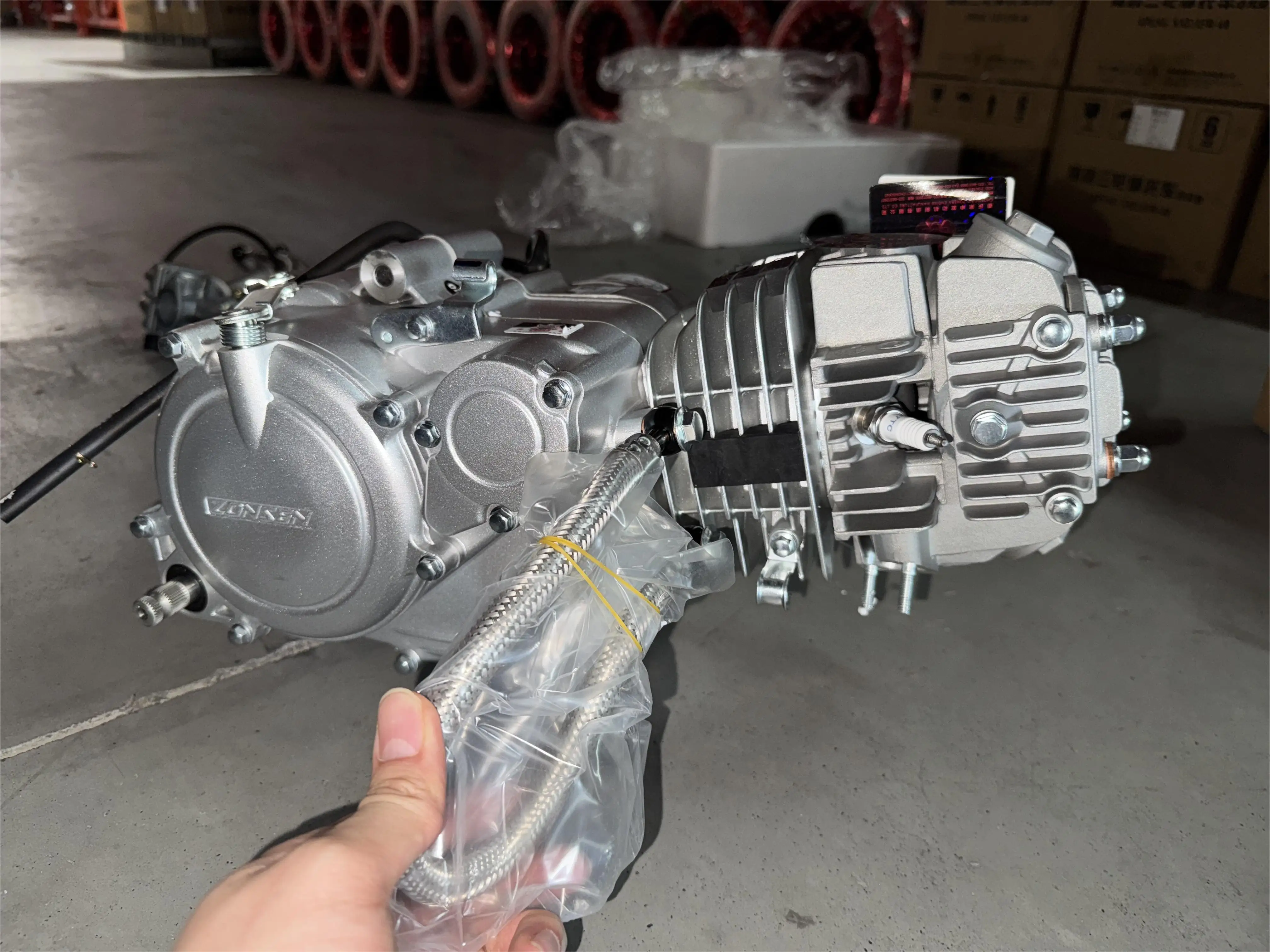 W150-g 150cc Engine 4 Stroke Oil-cooled 1 Cylinder for Zonsen  Motorcycles