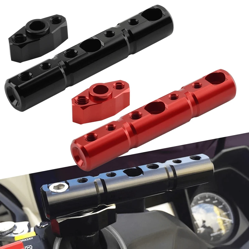 

Motorcycle Side Mirror Mounting Holes Accessories Mounting Expansion Rod For KYMCO Xciting250 Xciting300 ST250 S250 S350 CT250