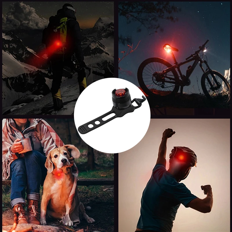 Dog Collar Glowing Pendant LED Flash Lights Night Safety Pet Leads Accessories Glow In The Dark Bright Necklace Dog Collar