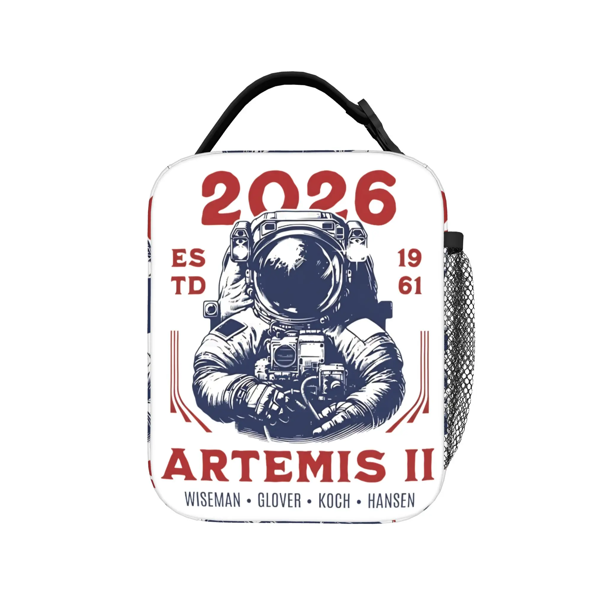 

Сумка для обеда Artemis II, портативная термосумка для офиса, стильная сумка-холодильник для женщин с принтом из оксфордской ткани.