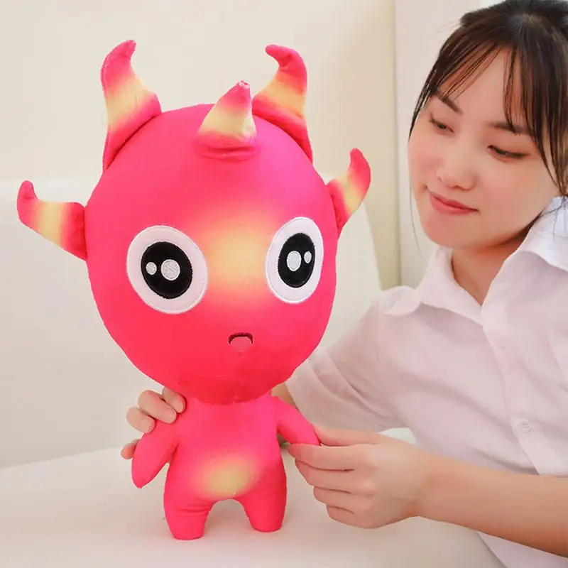 Dragon Fruit Toy 15.7 pollici Throw Pillow Sleeping Companion Dragon Fruit Doll Cute Plushies Decoration For Kids