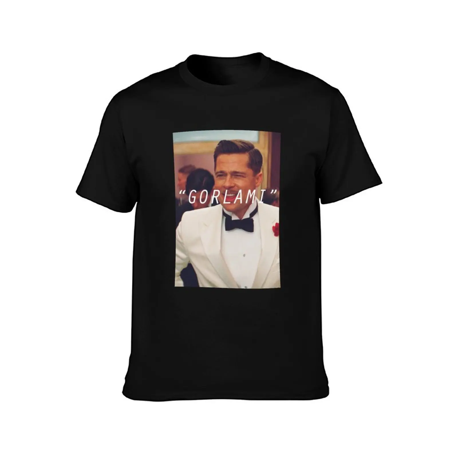 Inglourious Basterds &x27;Gorlami&x27; Brad Pitt Essential T-Shirt Big and Tall Short Sleeve Tee T-Shirt