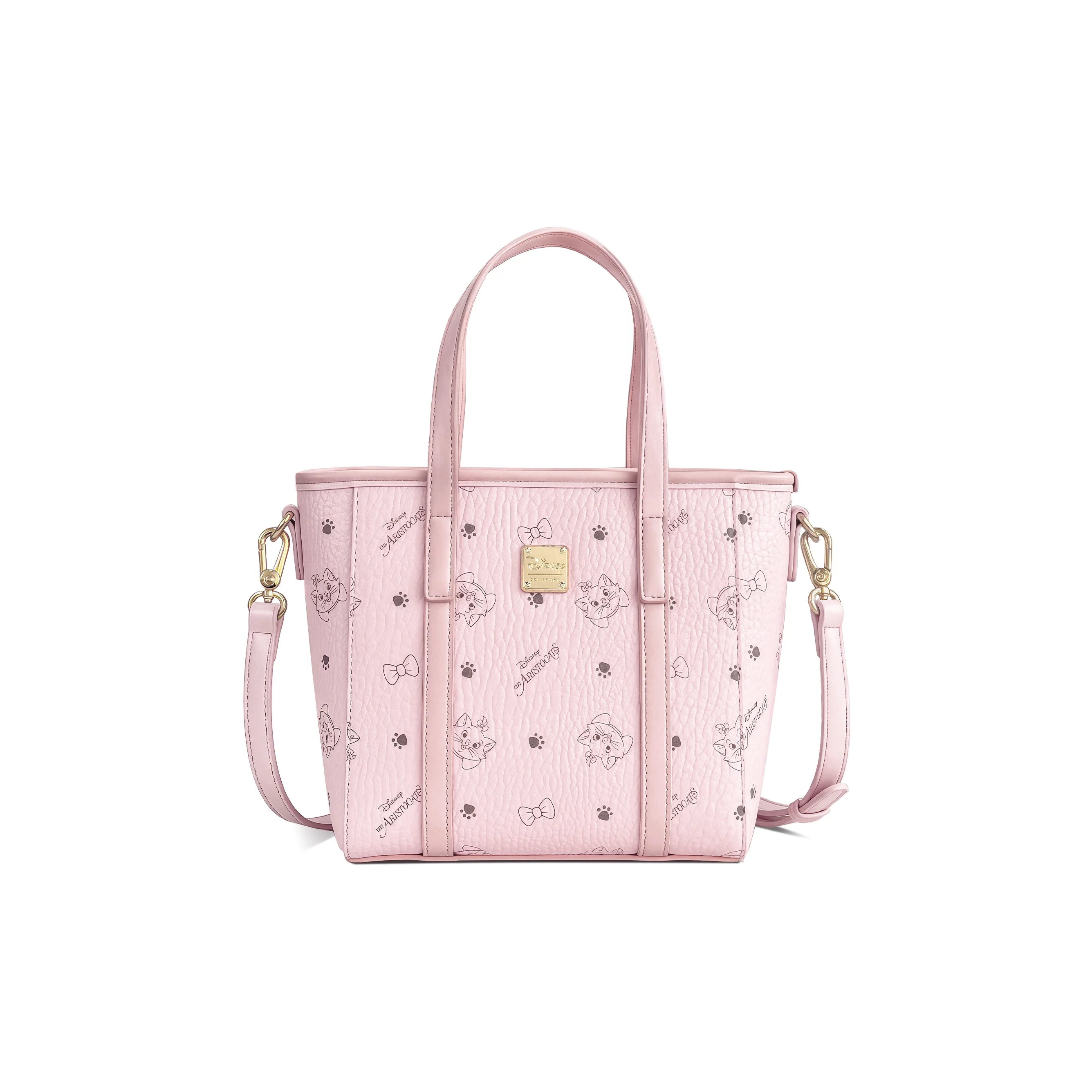 Disney Kitten Plush Pu Handbag Women's Pink BMK-72547