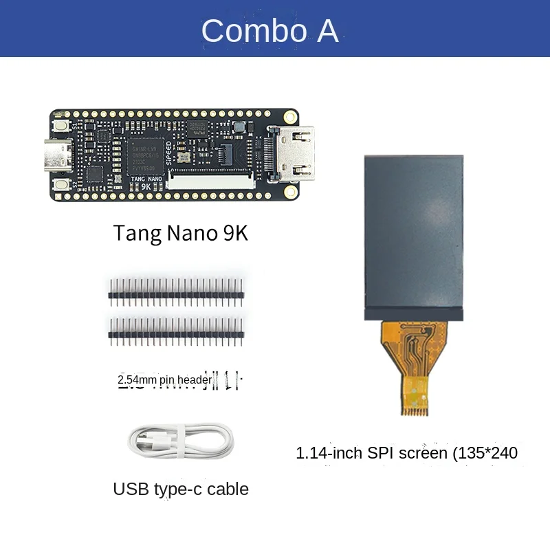 Sipeed Tang Nano 9K FPGA Development Board Gao Yun GW1NR-9 RISC-V RV HDMI