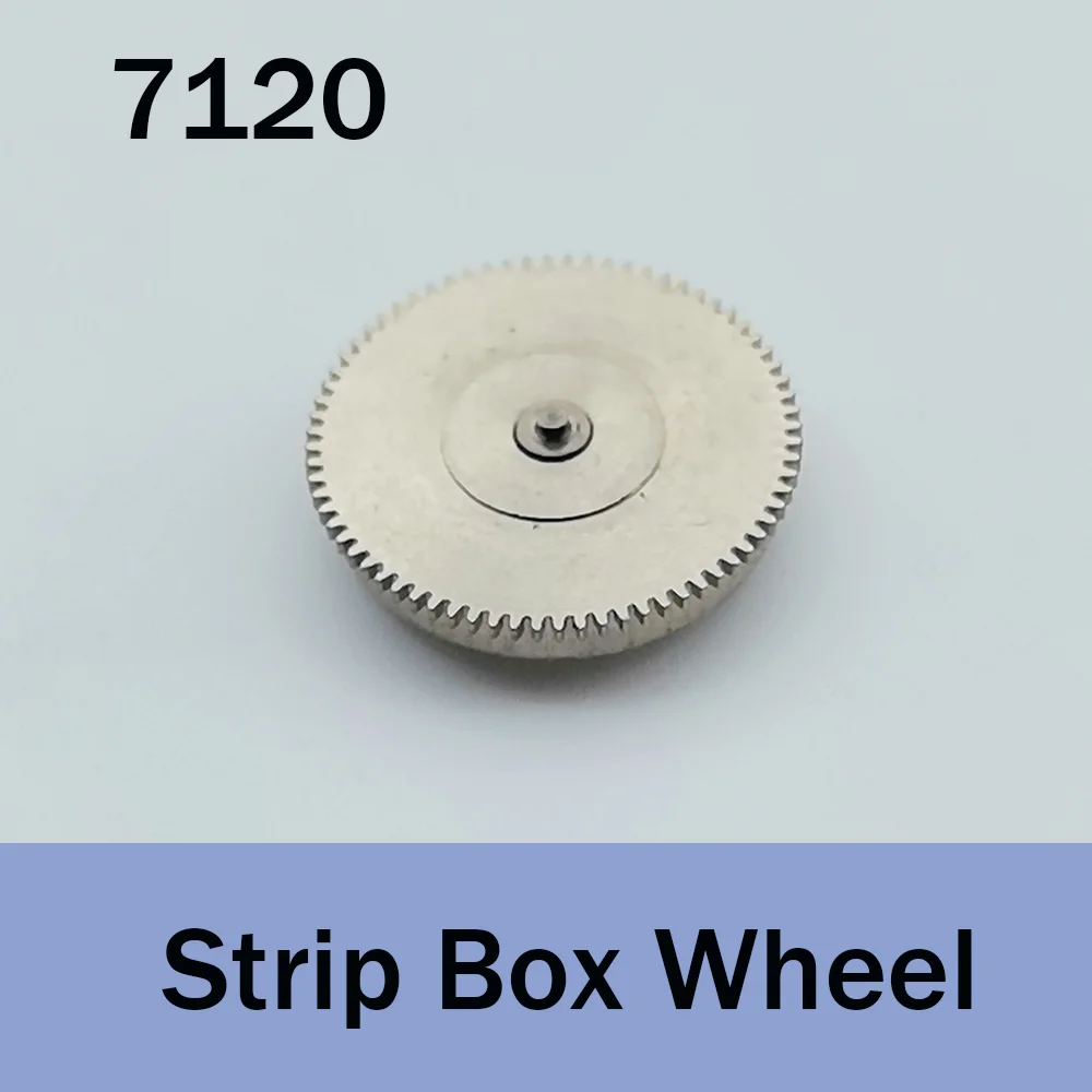 

Watch Accessories Strip box wheel Suitable for Shanghai 7120 Movement Including The Bar Box Wheel Assembly Of The Mainspring