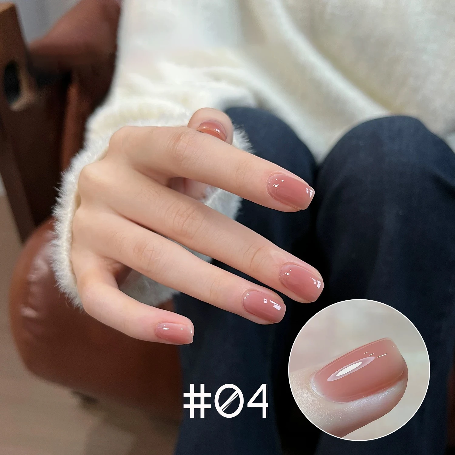 1-12 stücke WS Alle Saison Eis Transparent Braun Rosa Weiß Gel Nagellack Gel Weiß Melad Phototherapie Gel Nagel salon Hause DIY – Detail 7