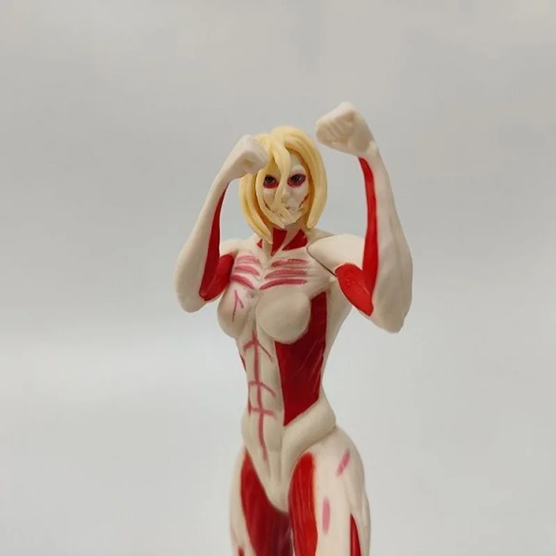 Фигурки-megata-no-kyojin-аниме-«Атака-Титанов»-миниатюрные-украшения-annie-leonhart-модель-из-ПВХ-кукла-игрушка-манга-гаражные-наборы-фигурка