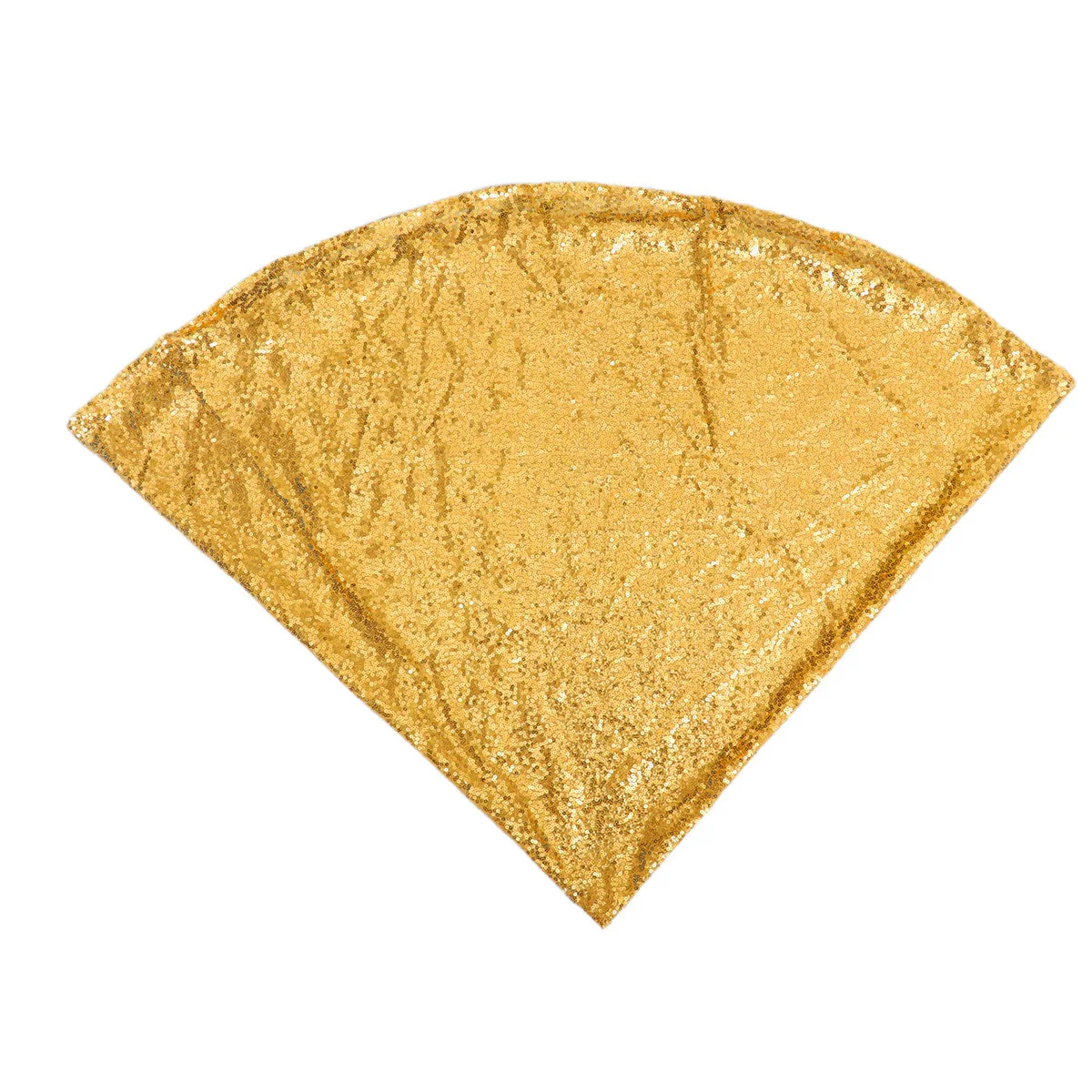 Goldene Pailletten-Tischdecke, rund, glänzend, für Hochzeit, Party, Bankett, Feier, Dekoration, glitzernde Tischdecke, Polyesterstoff, Zuhause