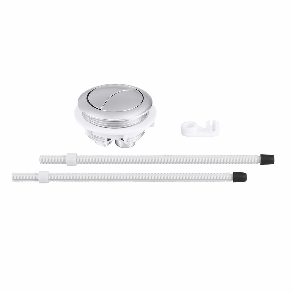 

1 шт. кнопка смыва бачка для унитаза подходит для унитазов с диаметром отверстия 48 мм, клапан бачка для унитаза, детали для ванной комнаты