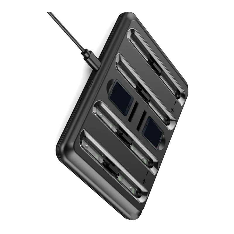 VO-For Nintendo Switch 2 コントローラー充電ステーション 4 In 1 充電スタンド 4 Joy Con コントローラー充電ステーション