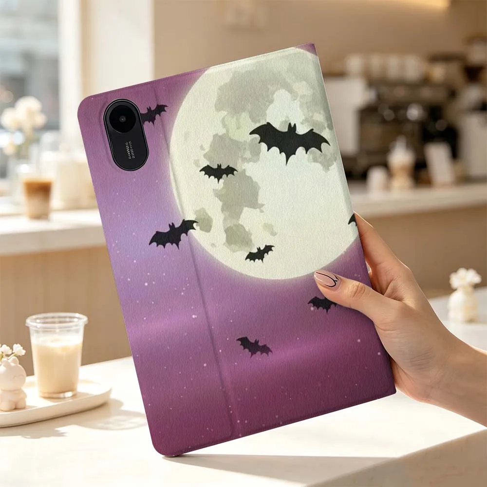 Bat Under the Moon Fashion For Xiaomi Poco Redmi Pad 8 2 4 5 6 6S 7 7S SE Pro Max 14 11 8.7 11.2 12.5 Inch Tablet Case