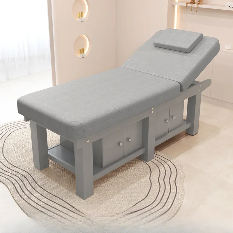 Nordic Designer Massage Tables Solid Wood Foot Bath Multifunctional Massage Tables Beauty Salon Furniture Cama De Masaje HBMT