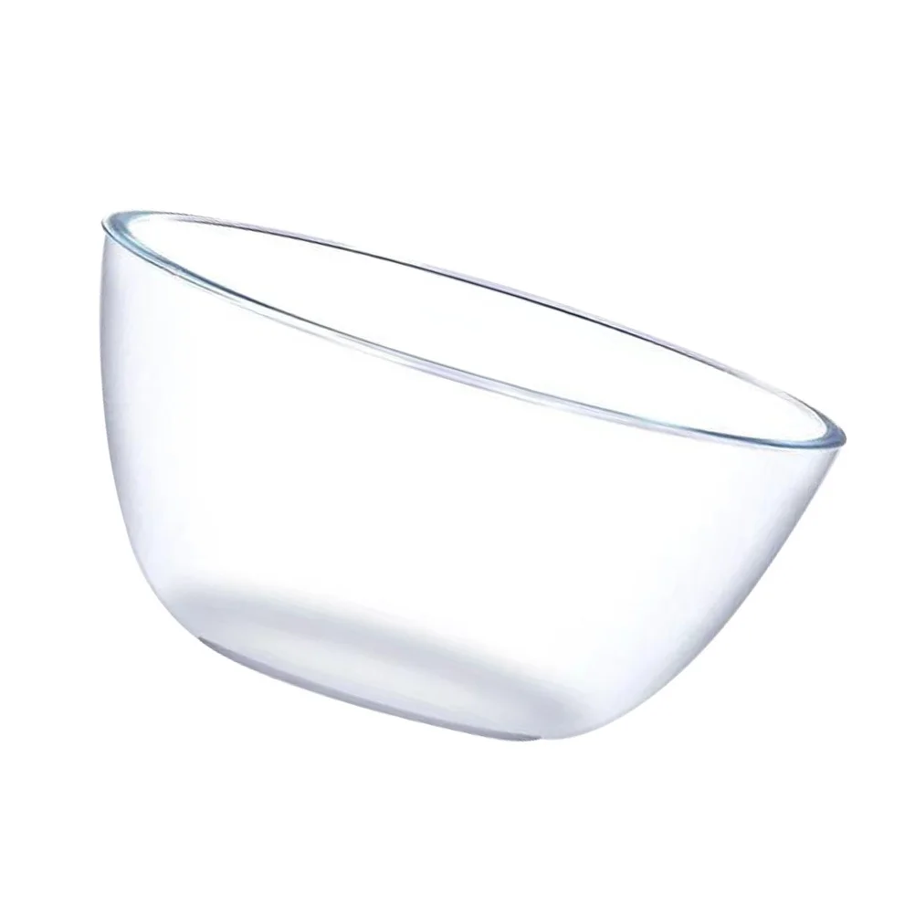 

Salad Bowls Egg Beating Glass Unique Serving Large Clear Fruit for Modern Kitchen