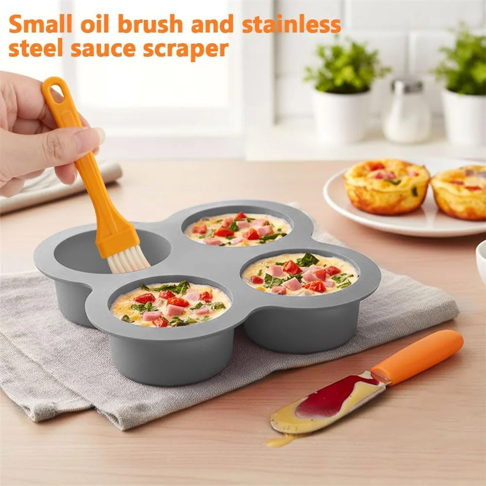 Juego de 2 moldes de silicona - Air Fryer Accessories reseña y precio