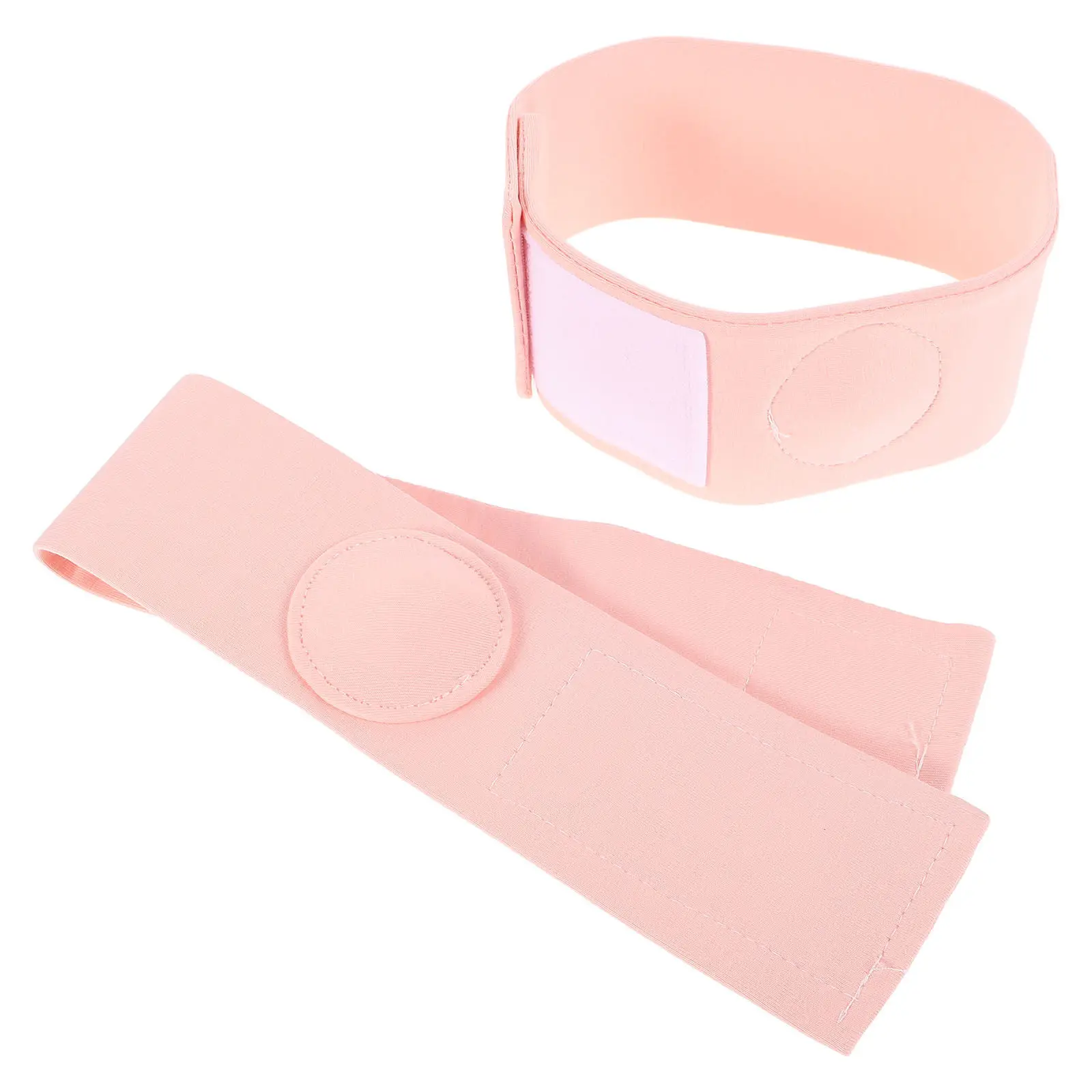 

Комплект из 2 шт. хлопковых регулируемых бандажей для новорожденных от пупочной грыжи, защитный пояс для пупка, для ухода за пуповиной и поддержки животика