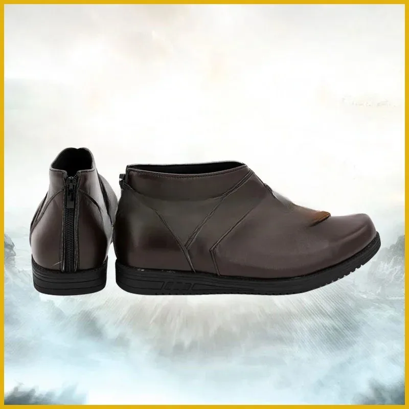 Game FF14 Final Fantasy Ardbert Cosplay Shoes Boots Halloween Accessorie Customized