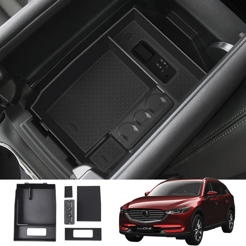 

For Mazda CX-8 armrest storage box, storage box, storage box, storage box