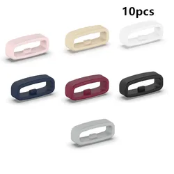 10pcs Rubber Watch Strap Band Keeper Loop Security Holder Retainer Ring 18mm 20mm 22mm For Samsung Garmin Xiaomi Huawei Amazfit