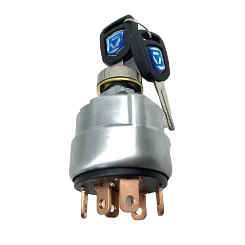 

Starter Switch Ignition Switch With Keys for XCMG XE60 XE75 XE135 XE150 XE200 Excavator Accessories Digger Digging