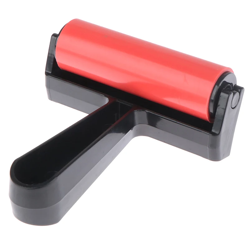 Printmaking Rubber Roller Soft Craft Projects Ink And Construction Hand Tool Stamping Tools Print Rollers