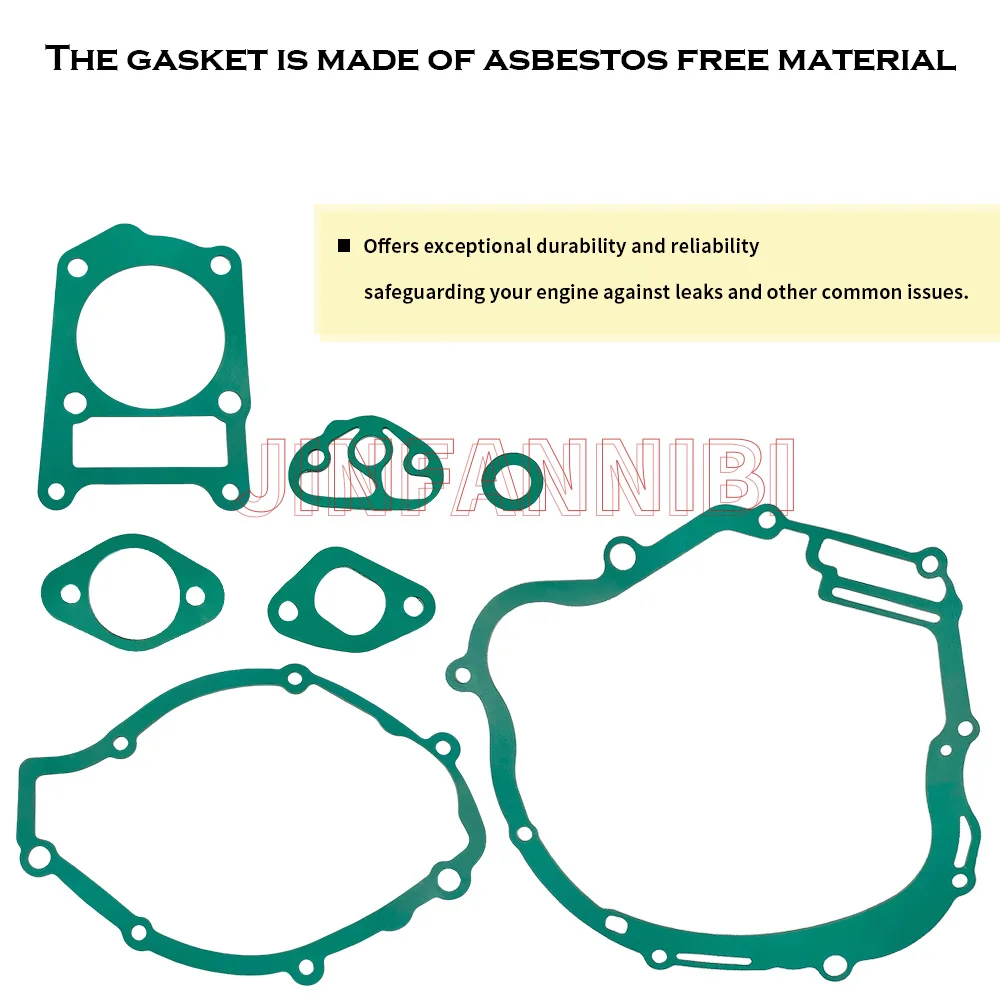 점화 플러그가 있는 엔진 풀 개스킷 씰 재건 키트, 야마하 TTR125LE 2003-2015 2016 2017 2018 2019 2020